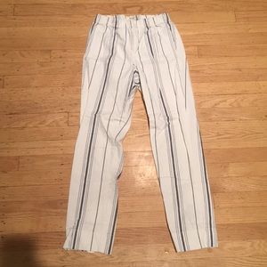 Brandy Melville vertically striped pants
